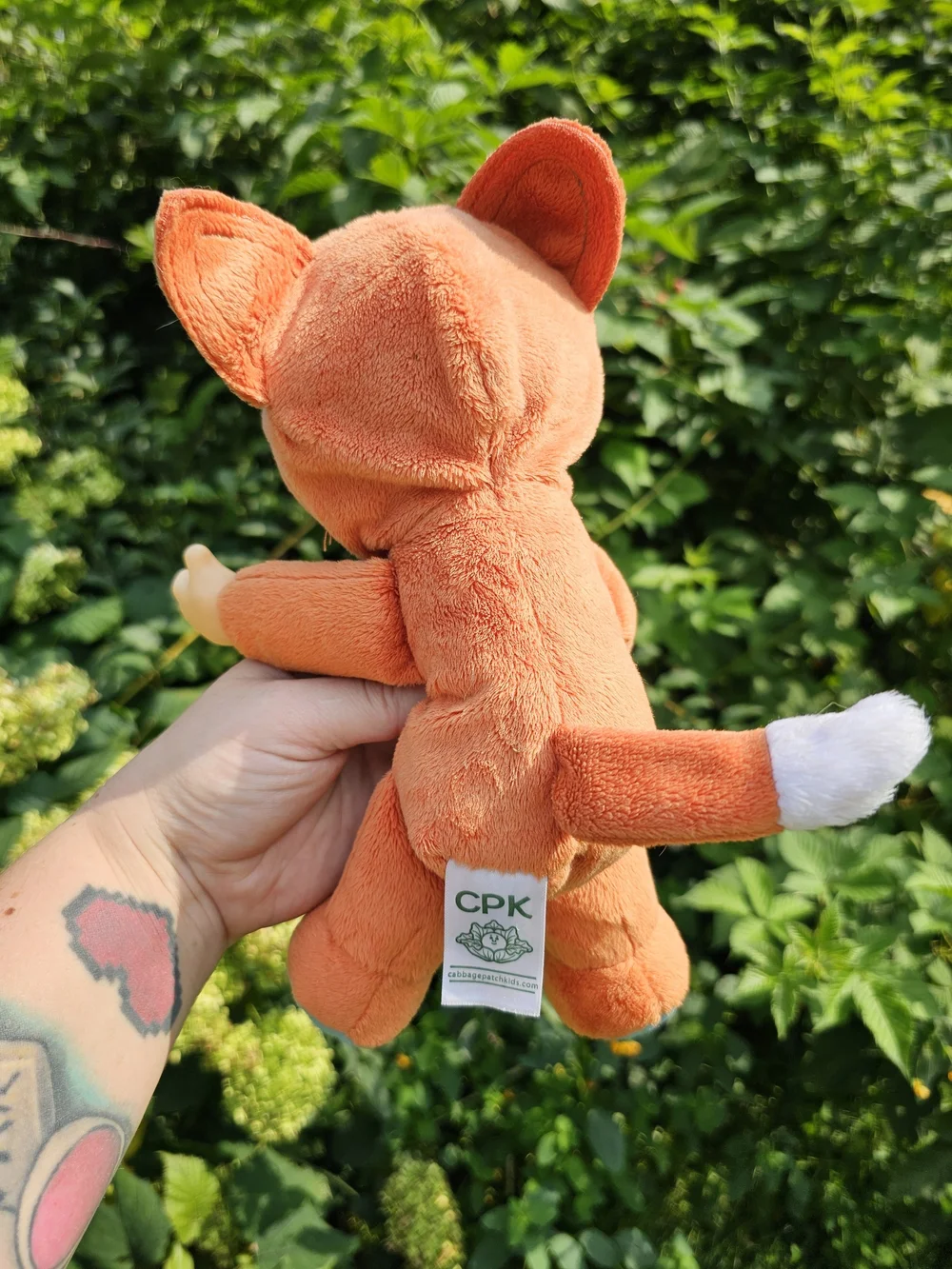 2017 Y2K Cabbage Patch Kids Cuties Plush Fox Costume Edition Nostalgia